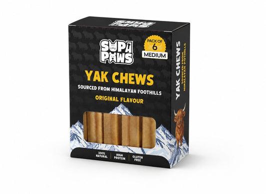 Yak Chews Original Flavour - Small, Medium and Large