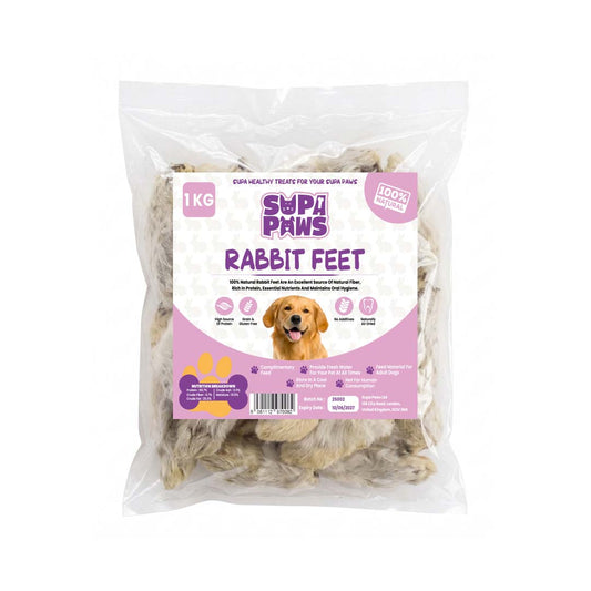 Rabbit Feet With Hair